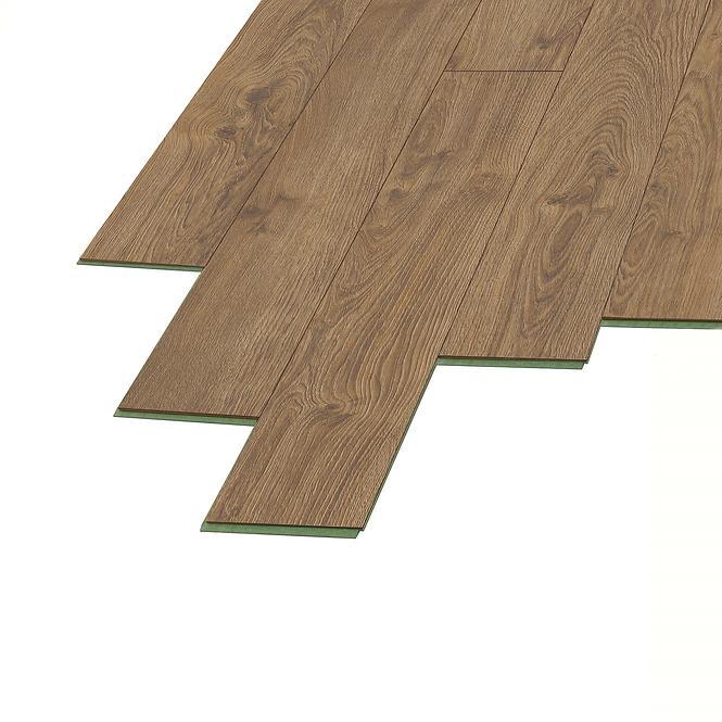 Laminatboden Eiche Brownie 8 mm AC5 Dolce Aqua Zero 72h 40084