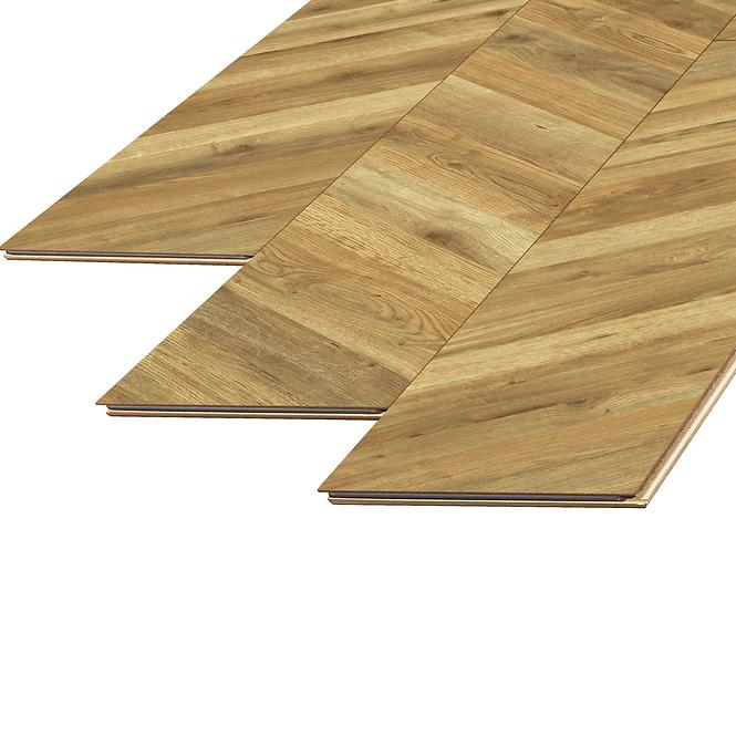 Laminatboden Eiche Cheveron 8 mm AC5 Aqua Parquet Mercado 80194
