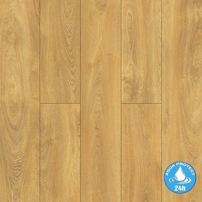 Laminatboden Eiche Mauritius 8 mm AC5 Holiday Aqua Block 24h 40124