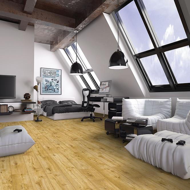 Laminatboden Eiche Roma 8 mm AC4 Aqua Parquet Mercado 4607