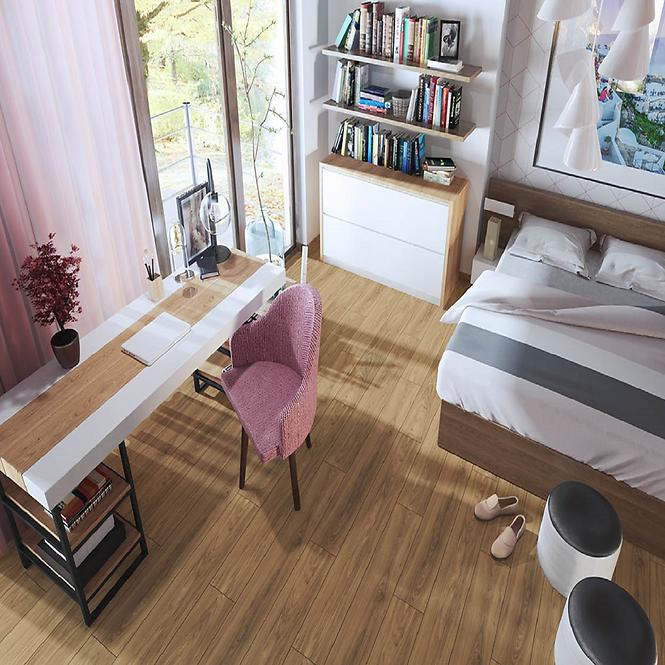 Laminatboden Nuss Atena 8 mm AC4 Milo Aqua Block 24h 3712