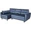 Ecksofa Focus P Paros 6 grau,2