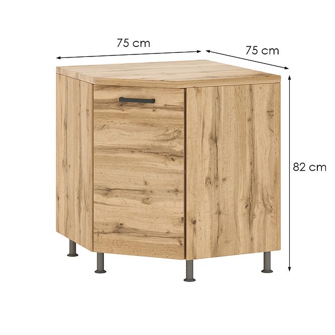 Eckküchenschrank Sofia DN 85x85 1D