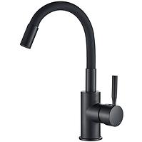 Flexibler Waschtisch- und Waschbeckenhahn Mini black