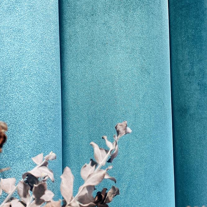 Vorhang mit Ösen UP 012 PLAIN NL174-09/350G/M2 140X250 Hell Blau