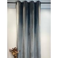 Vorhang mit Ösen PLAIN NL174-45/350G/M2 140X25 Grau