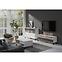 TV tisch Carlo 6 weiß/eiche flagstaff,3