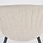 Stuhl K357 Stoff/Metall Beige 53x50x80,10