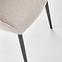 Stuhl K357 Stoff/Metall Beige 53x50x80,7