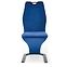 Stuhl K442 Stoff/Metall Dunkel Blau 46x61x102,2