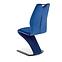 Stuhl K442 Stoff/Metall Dunkel Blau 46x61x102,4