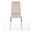 Stuhl K309 Stoff/Metall Hell Beige 43x57x97,6