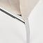 Stuhl K309 Stoff/Metall Hell Beige 43x57x97,8