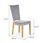 Stuhl Rois Holz/Samt Eiche/Granada 2725 43x58x94,14