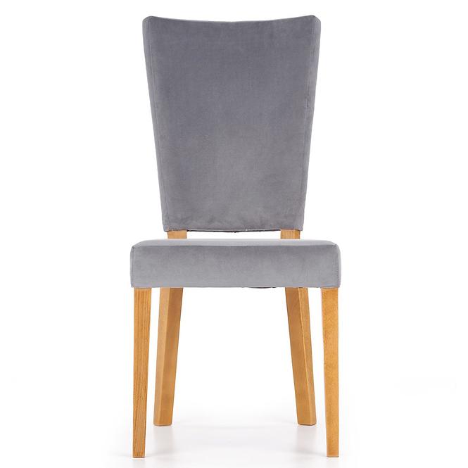 Stuhl Rois Holz/Samt Eiche/Granada 2725 43x58x94