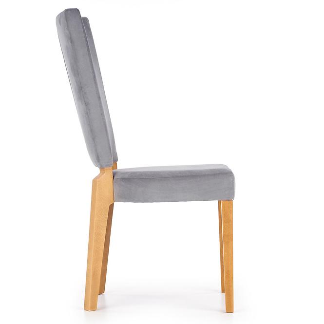 Stuhl Rois Holz/Samt Eiche/Granada 2725 43x58x94