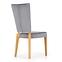 Stuhl Rois Holz/Samt Eiche/Granada 2725 43x58x94,4