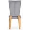 Stuhl Rois Holz/Samt Eiche/Granada 2725 43x58x94,5