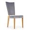 Stuhl Rois Holz/Samt Eiche/Granada 2725 43x58x94,6