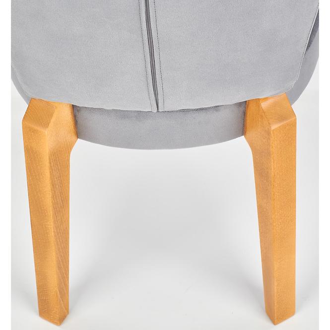Stuhl Rois Holz/Samt Eiche/Granada 2725 43x58x94