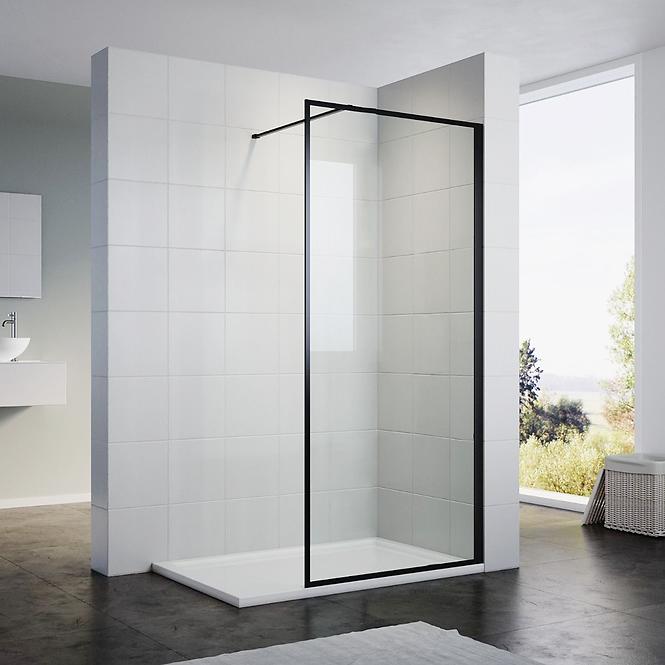 Duschwand WALK-IN Tiz 100x195 schwarz