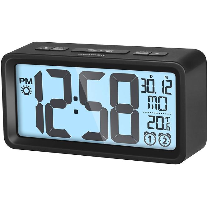 Uhr mit Wecker Sencor SDC 2800 B 