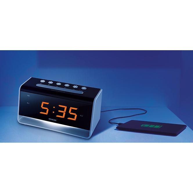 Uhr mit Wecker + LED Sencor SDC 4400 W  