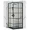 Duschkabine Concept black 90x90x190