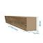 Dekorative Lamellen Catania Eiche 30x38x2750mm,2