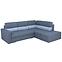 Ecksofa Kenya P Solid 99 + Solid 89