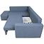 Ecksofa Kenya L Solid 99 + Solid 89,5