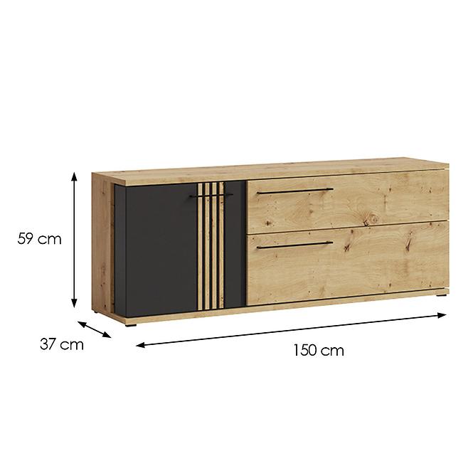 TV Tisch Molto ML4 black