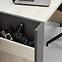 Schreibtisch Remo RM10 Eiche wilton/weiß/Anthrazit,5