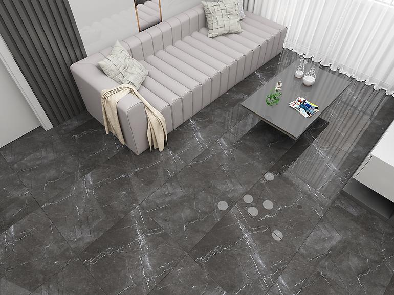 Bodenfliese Liceo Grey Carving Rekt. 60/60