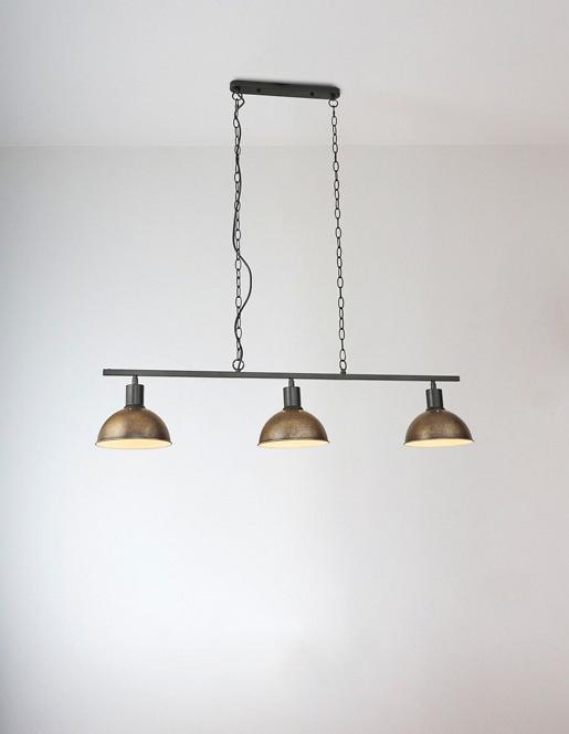 Lampe 2023016 BLACK + ANTIQUE BRONZE E27 LW3