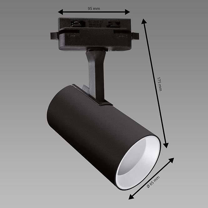 Lampe LUTER TRA GU10 BLACK/BLACK 04085 K1,2