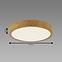 Lampe ATUT LED C OAK 24W NW 04151 PL1,2