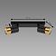 Lampe PUZON SPT GU10 2L BLACK/GOLD 04125 LS2,2