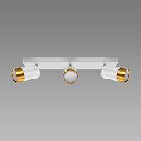 Lampe PUZON SPT GU10 3L WHITE/GOLD 04126 LS3