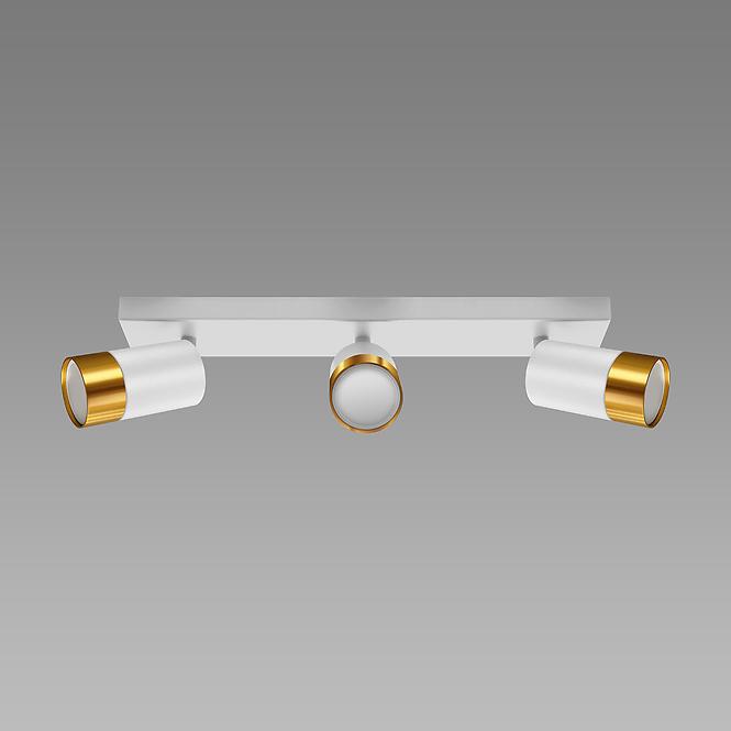 Lampe PUZON SPT GU10 3L WHITE/GOLD 04126 LS3