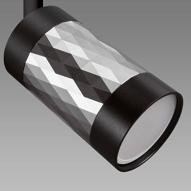 Lampe PIANO TRA GU10 SILVER/BLACK 04092 K1,3