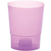 Blumentopf Coubi violett transparent DSTO125 CR91G