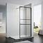 Duschwand WALK-IN Grand 120x195 schwarz,2