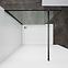 Duschwand WALK-IN Grand 120x195 schwarz,3