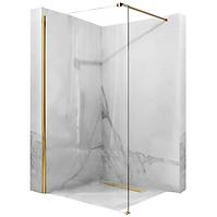 Duschwand Walk-in Aero Gold 100x195