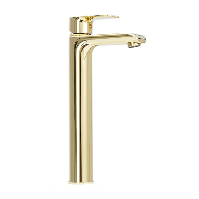 Waschbecken-Armatur hoch Rea Bloom Gold