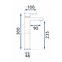 Waschbecken-Armatur hoch Rea Bloom Gold,4