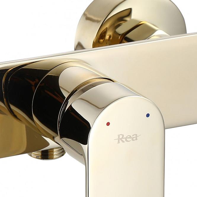Duscharmatur mit Duschset Rea Urban Gold