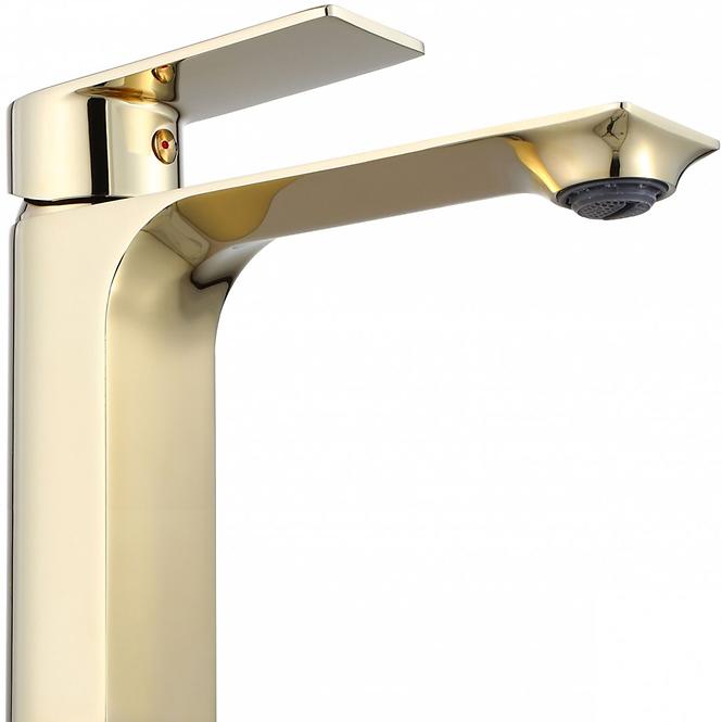 Waschbecken-Armatur hoch Rea Urban Gold