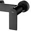 Duscharmatur mit Duschset Rea Storm Schwarz,2